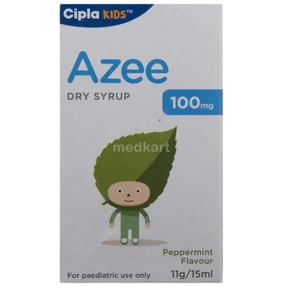 azee 100mg dry syrup 15 ml